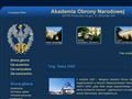 Akademia Obrony Narodowej w Warszawie